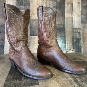 Lucchese 1883 Crayton N1547R4 Western Cowboy Boots Mens 11 D